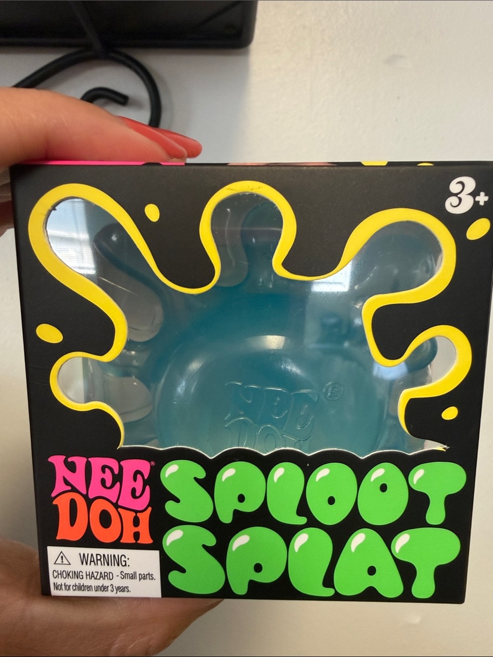 Needoh Blue Sploot Splat Toy